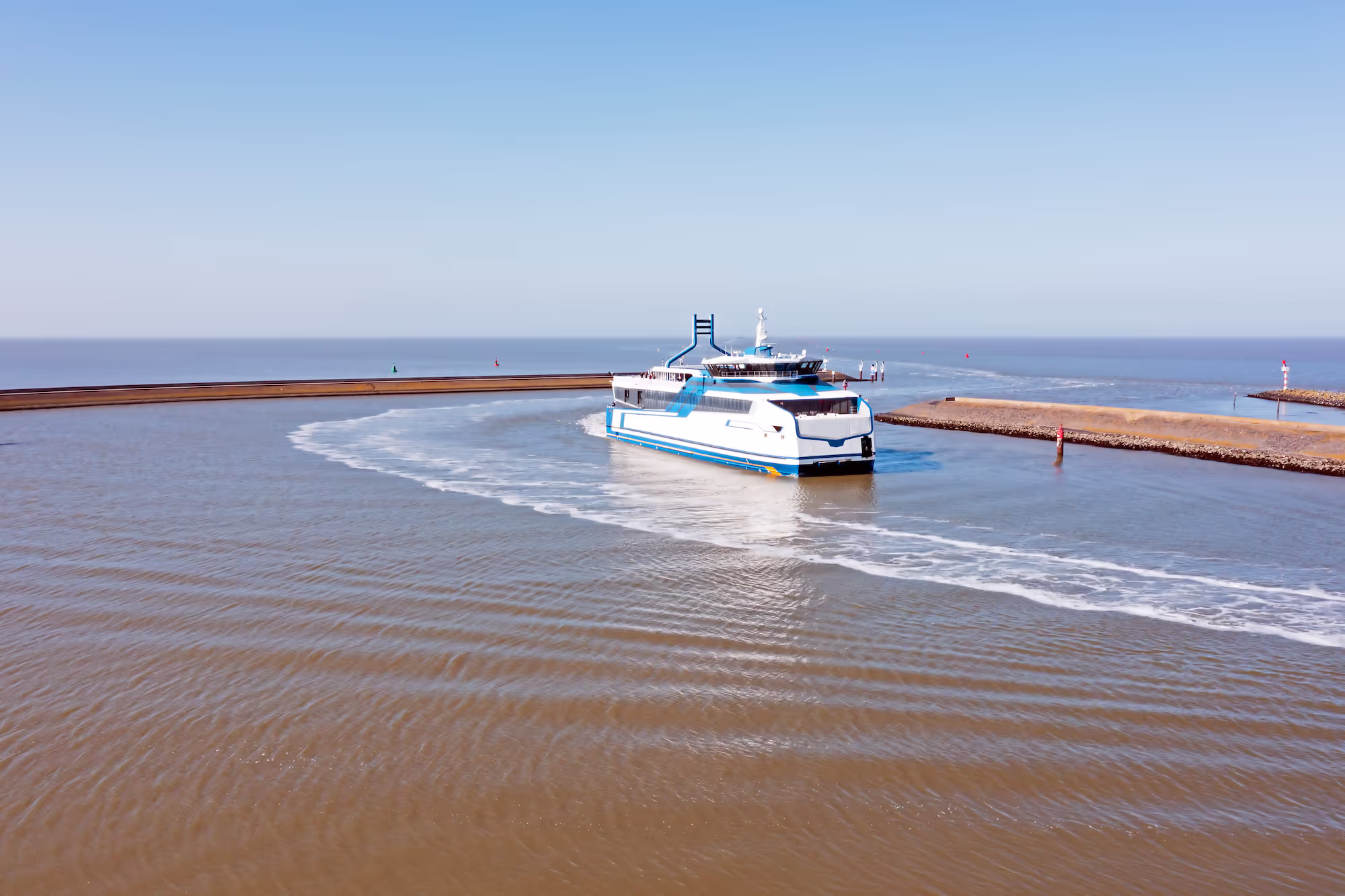 De boot naar Vlieland
