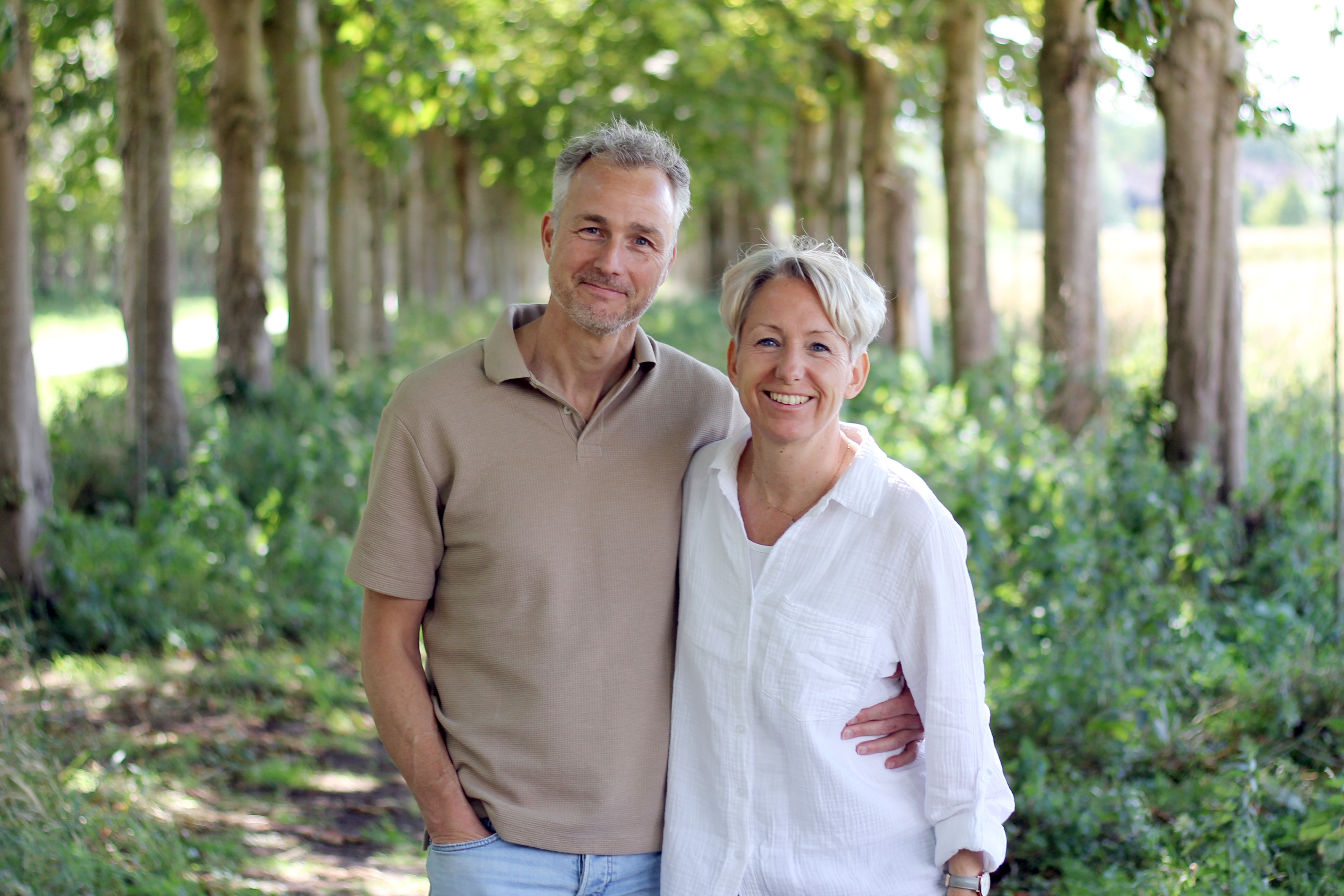 Mischa en Paulien op Vlieland