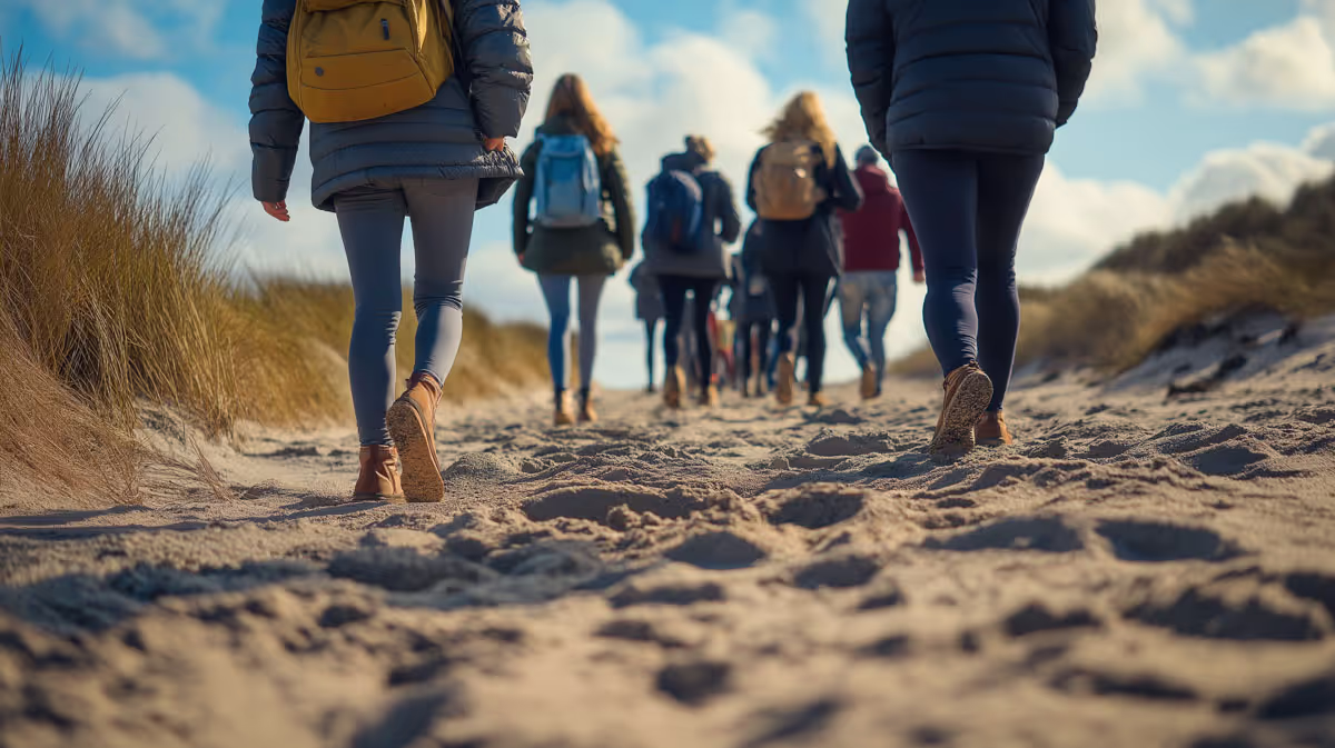 Begin de dag met een wandeling...